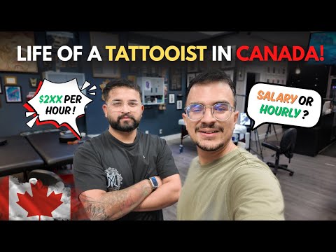 Life Of A Tattoo Artist In Canada | Money 💰