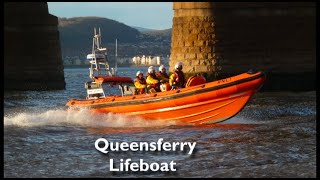Queensferry Lifeboat exercise launch