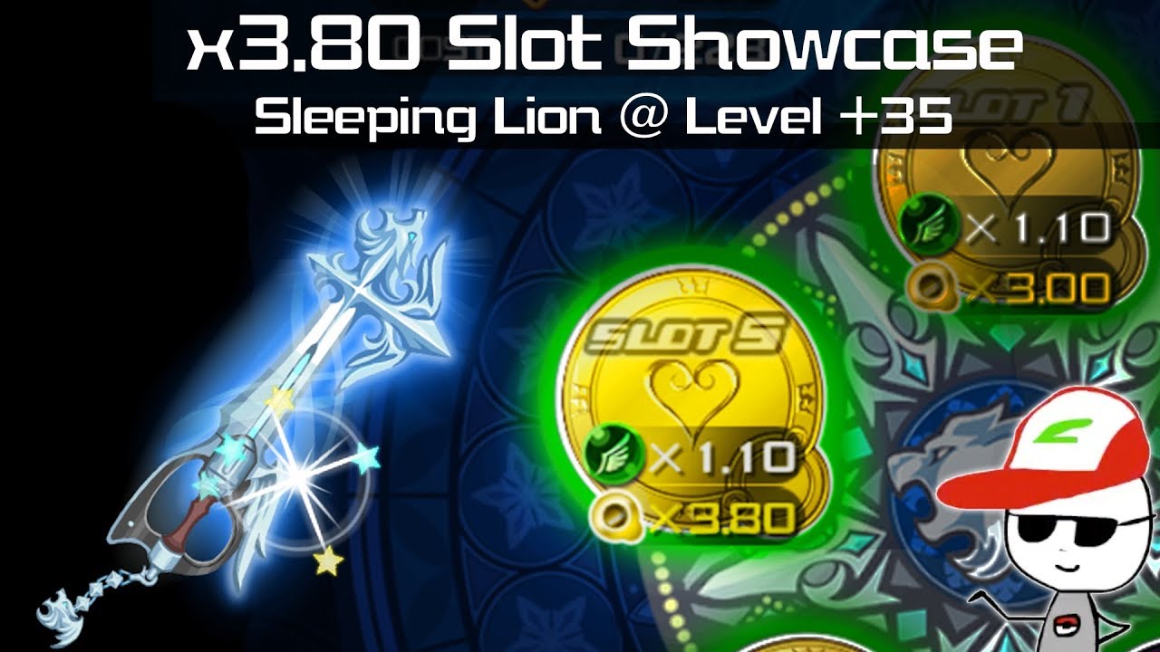 [KHUx JP] 3.80x Slot with +35 Sleeping Lion Showcase
