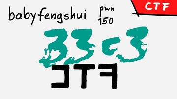 [Live] A basic Heap Feng Shui intro - 33c3ctf babyfengshui (pwn 150)