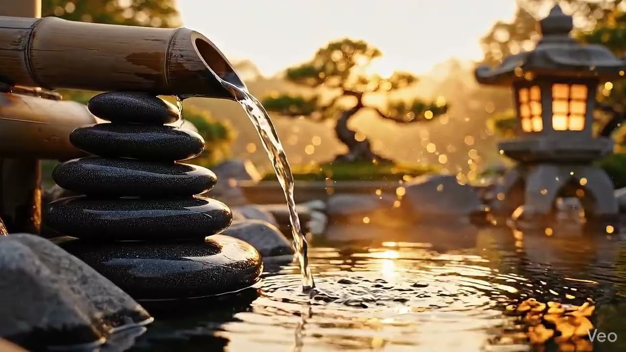 Tonight You Will Sleep Peacefully 🌙 | 8 Hours of Warm Golden Water Sounds