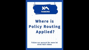 【ThinkMo】Where policy routes are used on projects/Cisco CCNA Technical Point Tutorial Collection