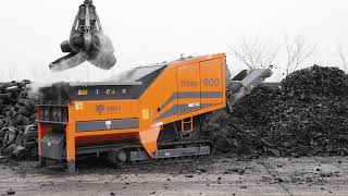 TITAN 900 - A real problem solver in the field of scrap tire disposal