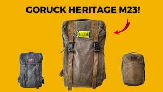 Goruck HERITAGE M23 EDC Backpack Review - Is it Worth It? by Danny Packs 3,800 views 2 months ago 13 minutes, 29 seconds