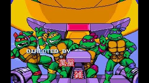 [SNES] Teenage Mutant Ninja Turtles Turtles in time Scene 10 | A.D.1992