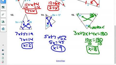 Geometry 4-5 Video Notes