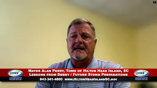 WHHI NEWS | Mayor Alan Perry: Lessons from Debby / Future Storm Preparations | Hilton Head | WHHITV
