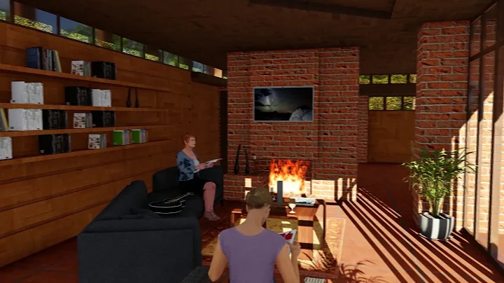 HERBERT JACOBS HOUSE 1-MOVIE RENDER