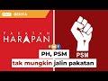 PH, PSM tak mungkin jalin pakatan PRU15, kata penganalisis