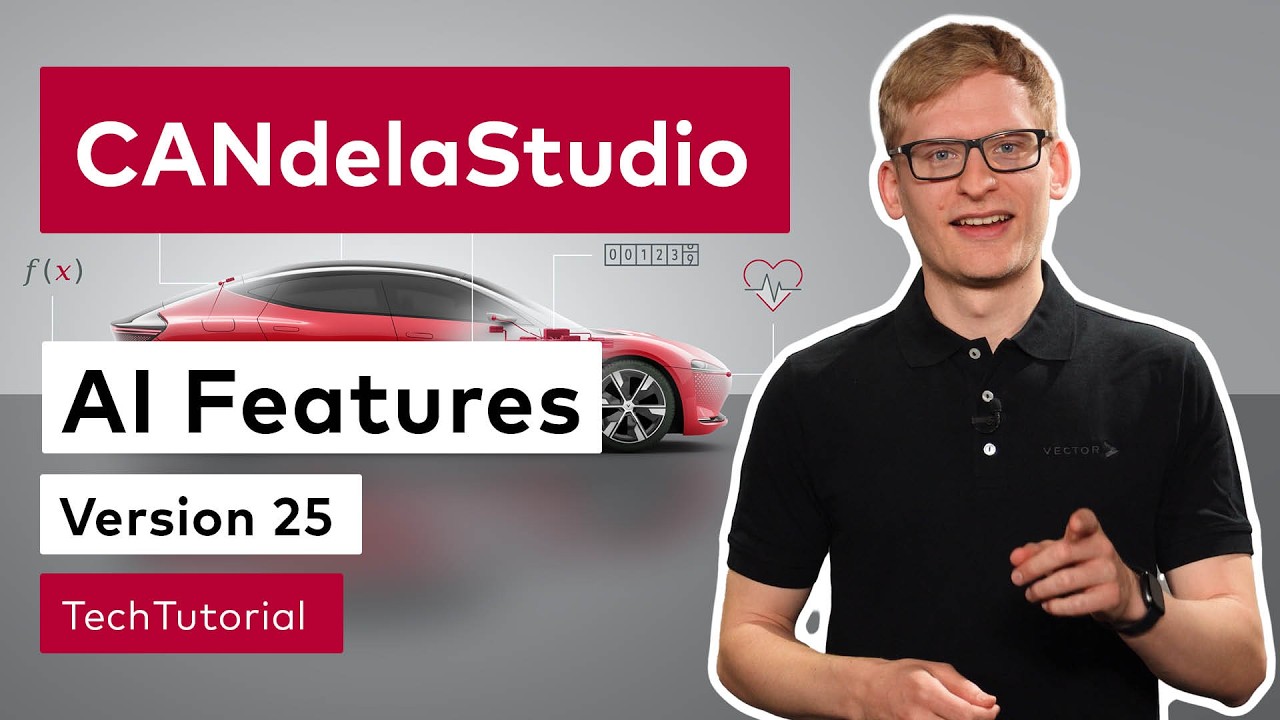 CANdelaStudio - AI Features Version 25 | #VectorTechTutorial