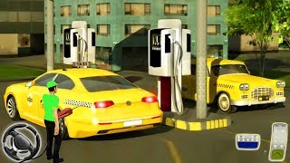 Electric Car Taxi Driver 3D - NY City Cab Games | Android Apps screenshot 2