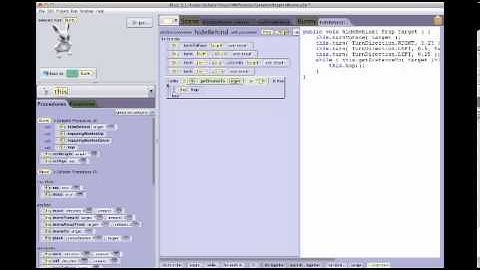 Alice 3: Java Display