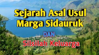 History of the Origin of the Sidauruk Clan