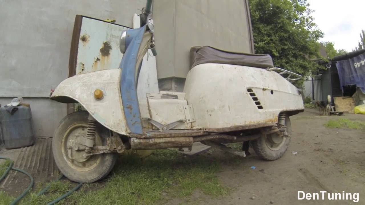 Самоделки из мотороллера турист