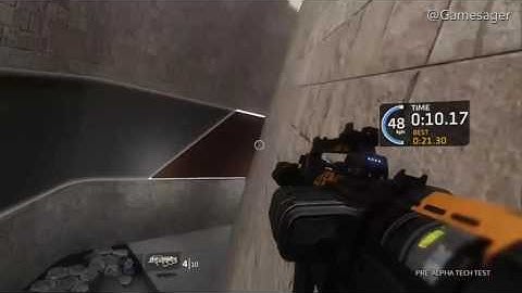 Titanfall 2 Gauntlet. 20.9 seconds.