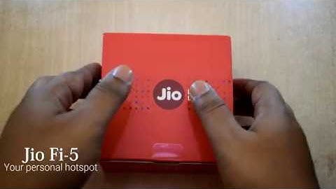Jio fi 5 unboxing and first look!!!