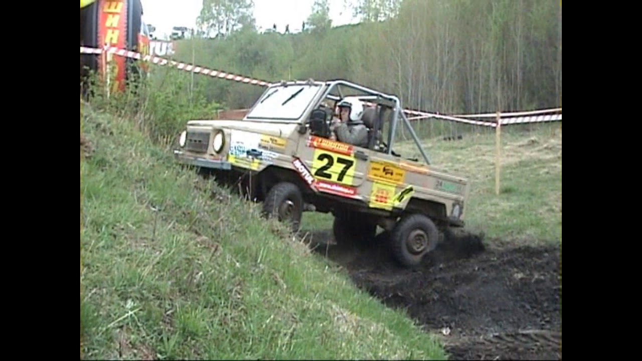 Красноярск джип-триал клуб Вездеходофф 2010 Луаз - YouTube