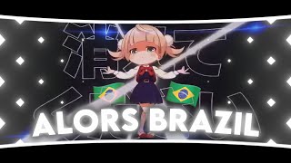Alors Brazil - Shigure Ui X Aizen X Jjk X Zoro X Goku X Luffy - Editamv Remake