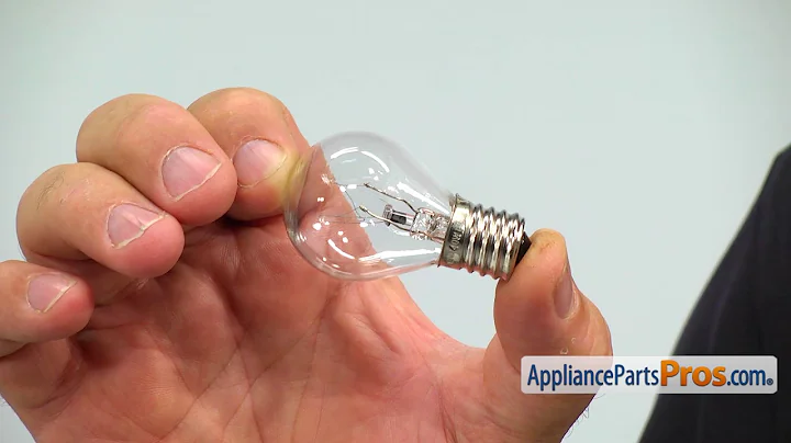 How To: Whirlpool/KitchenAid/Maytag Interior Light Bulb 8206232A