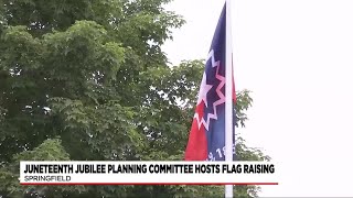Juneteenth flag raising held in Springfield