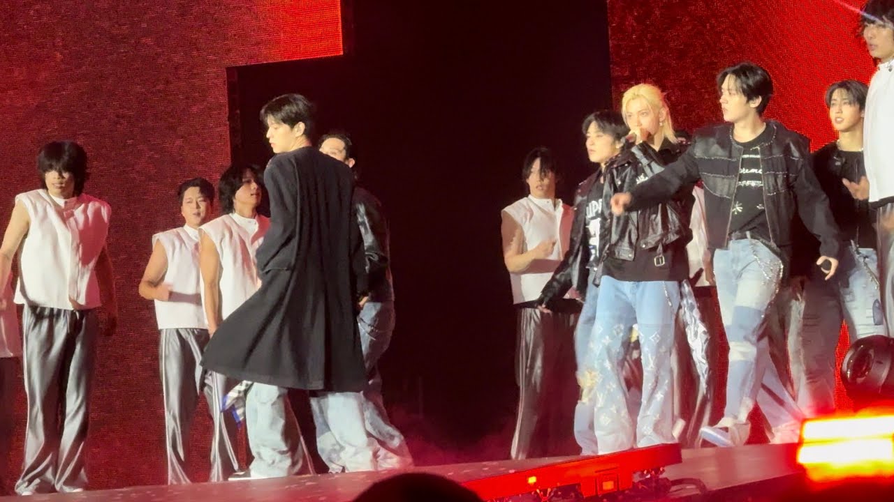 フィリックス in生 mecima Stray Kids 'MEGAVERSE + MANIAC' dominATE in LA Day2 250601