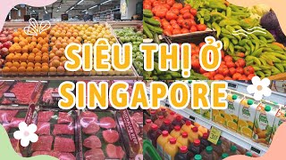 Mua đồ ăn ở siêu thị Singapore cho 2 tuần hết bao nhiêu tiền? | DU HỌC SINGAPORE | ThuyTrangVo