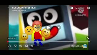 Roron Anf Logo In Speed 4.0