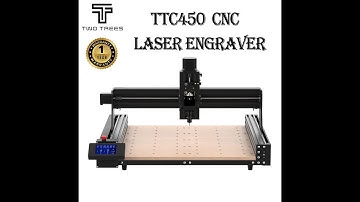 TWOTREES TTC450 CNC Laser Engraver #shorts