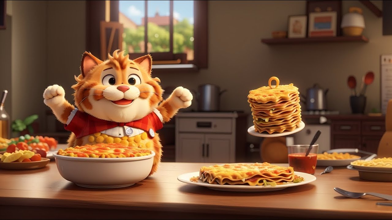 Garfield The Hungry Cat Kids Stories Kids Tale YouTube