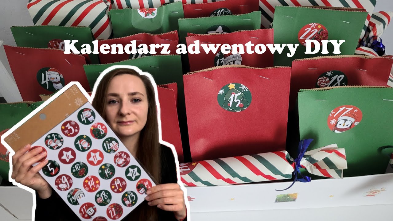 zrobiłam kalendarz adwentowy DIY dla dziecka/nastolatka | moje pomysły 2024