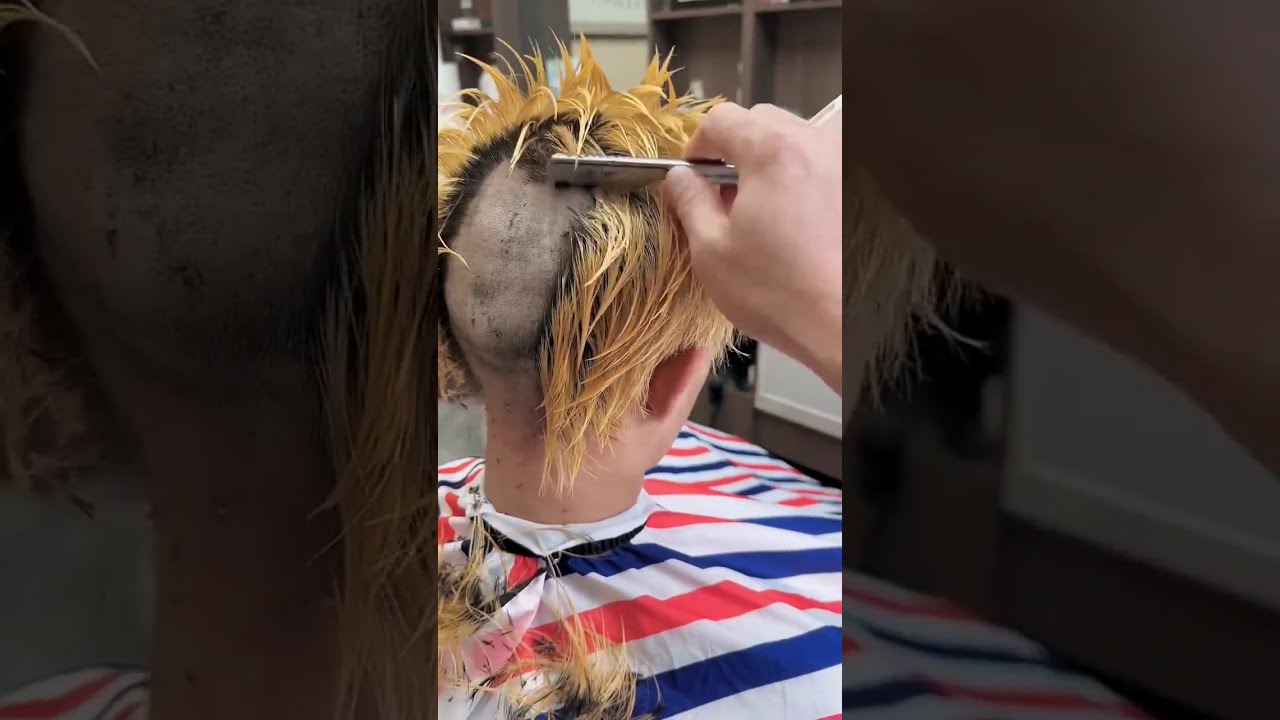 TÓC VÀNG CŨNG CẠO