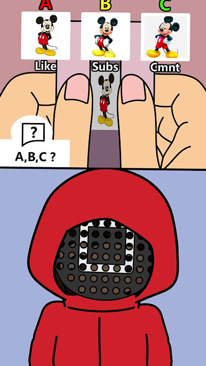 Coba komen kalian tim A,B atau C ?#shorts #funny #comedy #cute #animation #guess #cartoon #memes