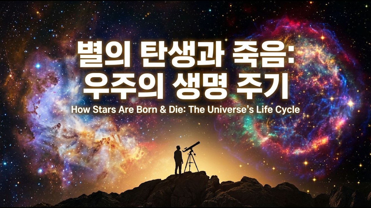 우주에서 별의 생명과 죽음 이야기 | 틀어놓고 배우는 과학 | 편하게 틀어놓고 들으세요.