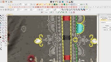 PART 2 Afrozeh La Fuchsia Punching Flower tutorial video by wilcom software #tutorial