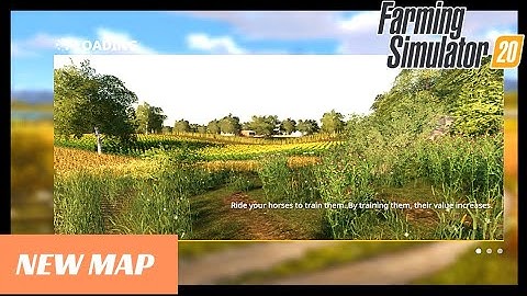 New map First look in Farming Simulator 20 | New map look | Fs 20 New map | Timelapse |