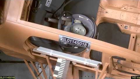 Краш-тест Cybex Aton Q. Боковой удар