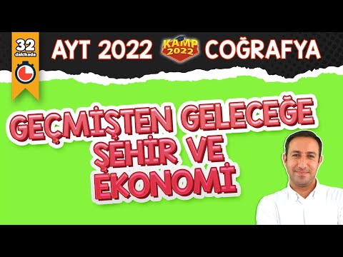 Geçmişten Geleceğe Şehir ve Ekonomi  | AYT Coğrafya #Kamp2022