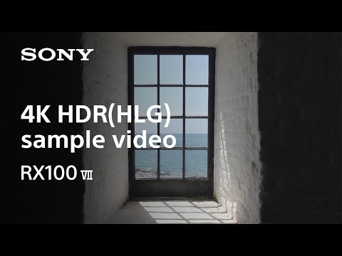 4K HDR(HLG) sample video | RX100 VII | Sony | Cyber-shot