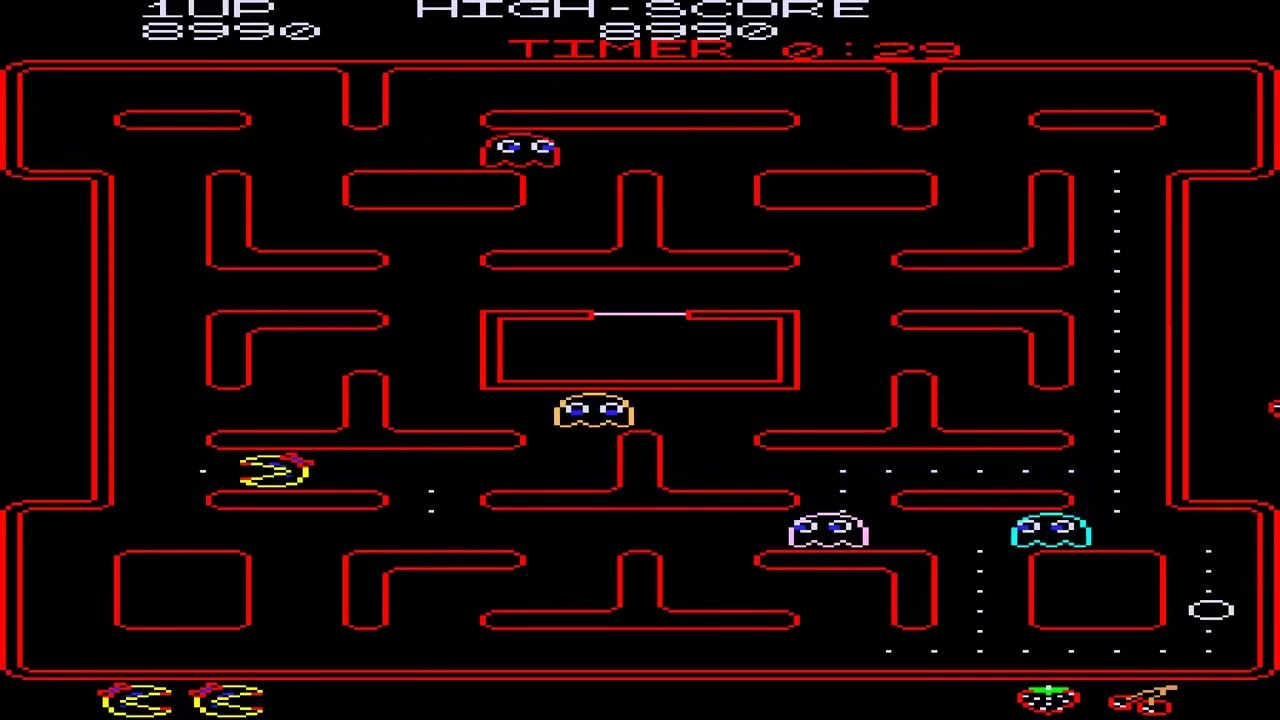 VECTOR SUPER ZOLA PAC GAL 2000 TQWN AMUSEMENT TOWN  MS PACMAN PAC MAN HBMAME HB MAME HACK HOMEBREW