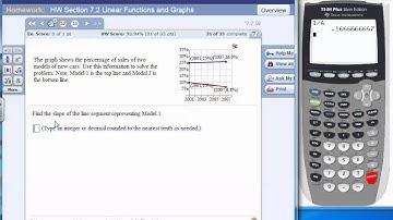 Section 7.2 Homework Exercises #31 through #33 in MyMathLab