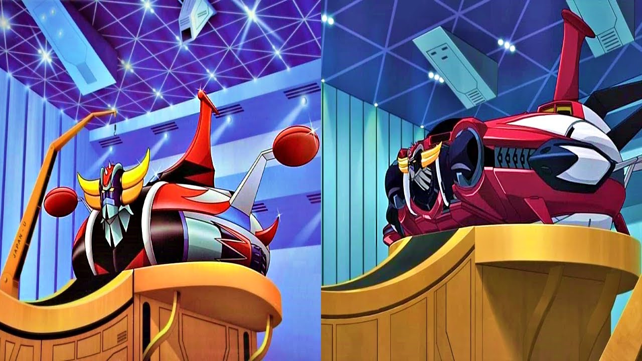 UFO Robot Grendizer and Grendizer U (1975/2024) Comparison