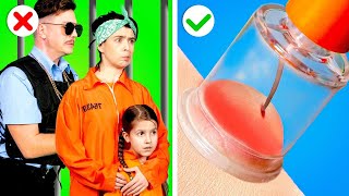 My Dad Runs A Prison! Rich Dad Vs Broke Mom - Funny Parenting Hacks In Jail by Gotcha! Viral