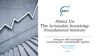 Full About AKFI (Actionable Knowledge Foundational Institute) News