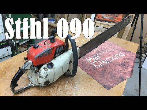 Stihl090-私の新しいチェーンソーミルソー