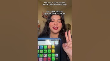POV: Your team created an AAC app that is not only