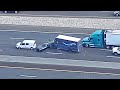 Video Shows Suspect Crash Stolen Amazon Truck Into Cars During Wild Police Pursuit