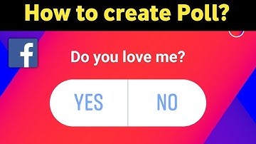 How to Create Poll on Facebook Story.