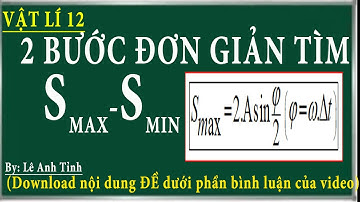 Phương pháp xác định Smax, Smin ( quãng đường lớn nhất, nhỏ nhất trong dao động điều hòa)