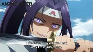 mikoto and Sally vs two high ogres | Peach boy riverside
