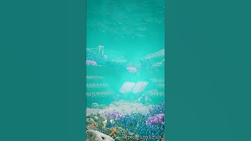UnderWater Scene Blender #shorts